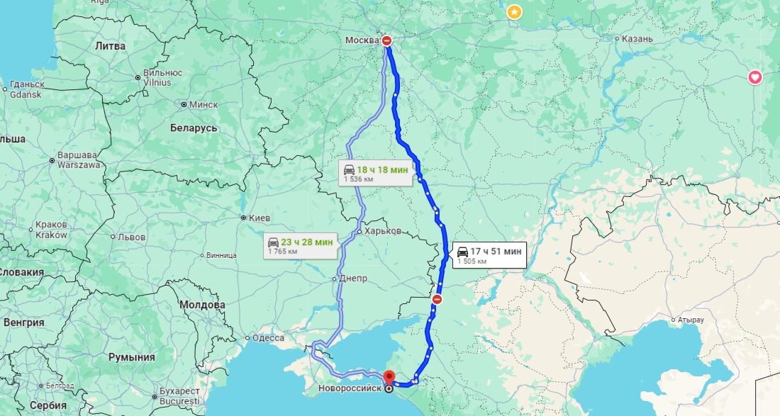 трасса М4 Дон